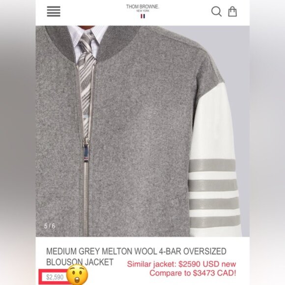 Thom Browne Blouson Jacket from TV’s BATWOMAN! Deerskin leather. GORGEOUS - Picture 13 of 14